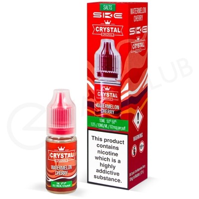 Watermelon Cherry Nic Salt E-Liquid by Crystal Original