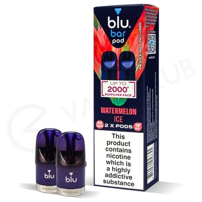 Watermelon Ice Blu Bar Prefilled Pods