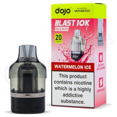 Watermelon Ice Dojo Blast 10K Refill Pack