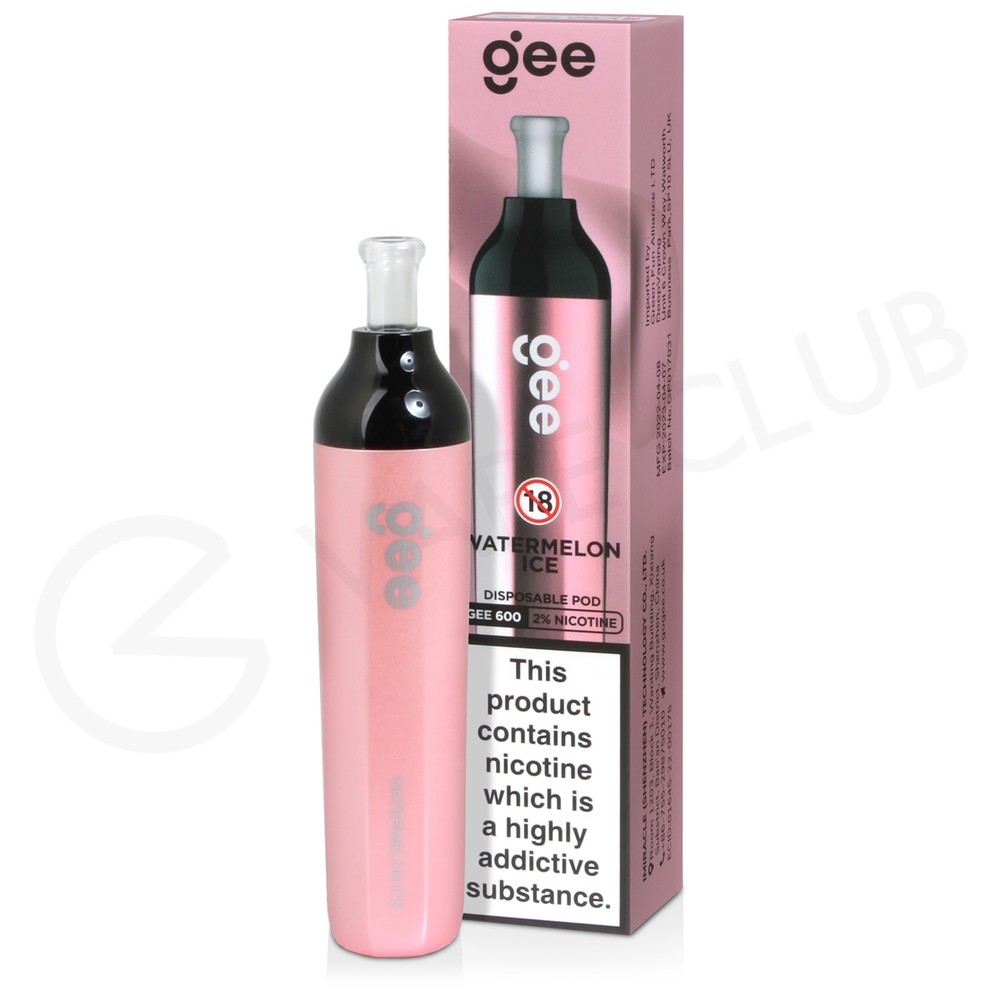 Watermelon Ice Gee 600 Disposable Vape By Elf Bar