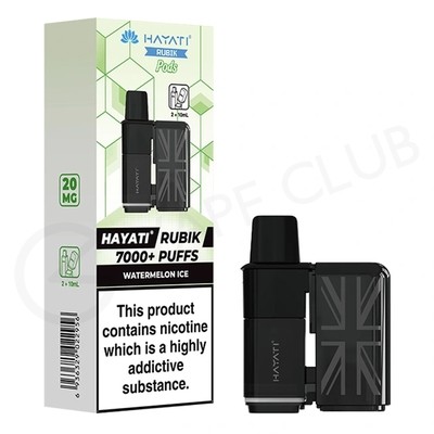 Watermelon Ice Hayati Rubik 7000 Refill Pack