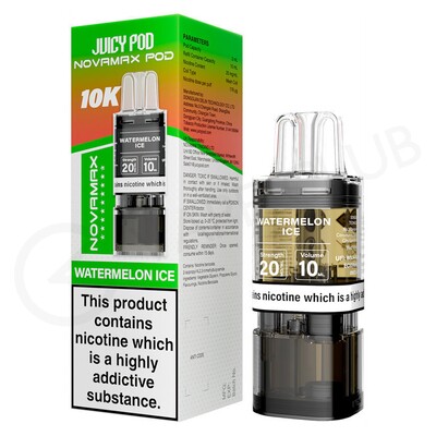 Watermelon Ice Juicy Pod Novamax 10K Refill Pod