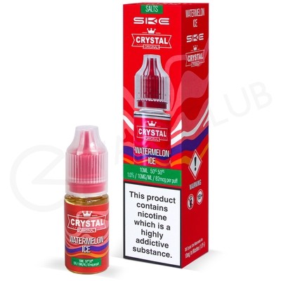 Watermelon Ice Nic Salt E-Liquid by Crystal Original