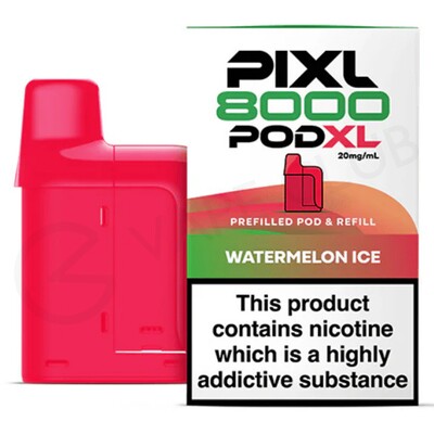 Watermelon Ice Pixl 8000 Refill Pod
