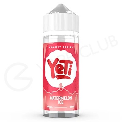 Watermelon Ice Shortfill E-Liquid by Yeti Summit Series 100ml