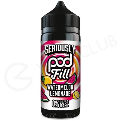 Watermelon Lemonade Shortfill E-Liquid by Seriously Pod Fill 100ml