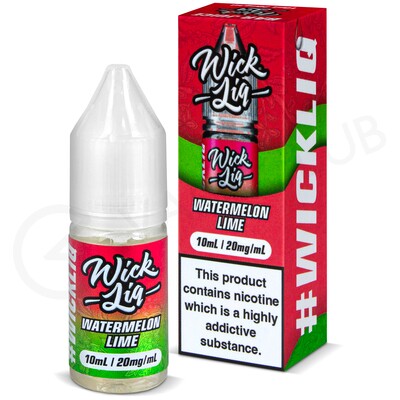 Watermelon Lime Nic Salt E-Liquid by Wick Liq Bar Juice