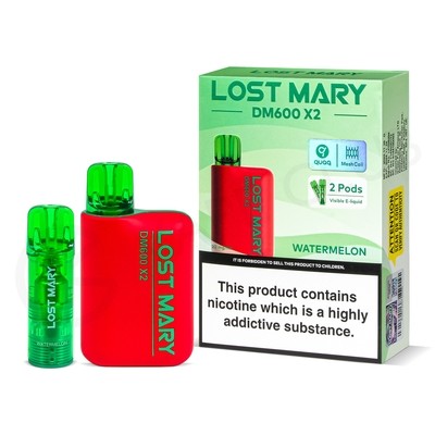 Watermelon Lost Mary DM600 X2 Disposable Vape