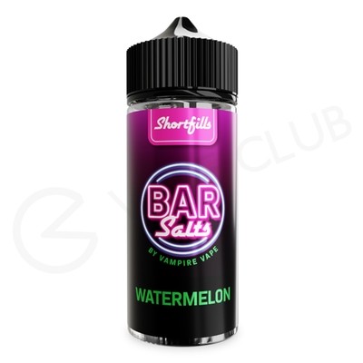 Watermelon Shortfill E-Liquid by Bar Salts 100ml