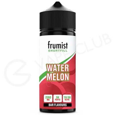 Watermelon Shortfill E-Liquid by Frumist 100ml