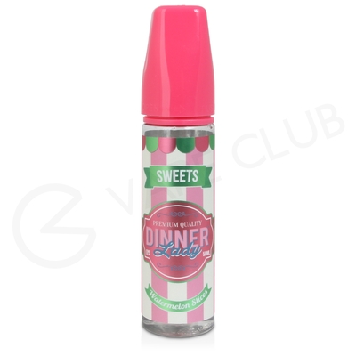 Watermelon Slices Shortfill E-Liquid by Dinner Lady Sweets 50ml