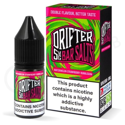 Watermelon Strawberry Bubblegum Nic Salt E-Liquid by Drifter Bar Salts