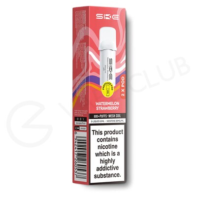 Watermelon Strawberry SKE Crystal 600 Pro Prefilled Pods