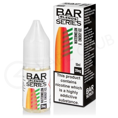 Watermelon x Energy Ice Nic Salt E-Liquid by Bar Series Blends