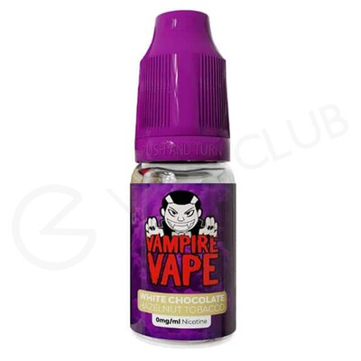 White Chocolate Hazelnut Tobacco E-Liquid by Vampire Vape