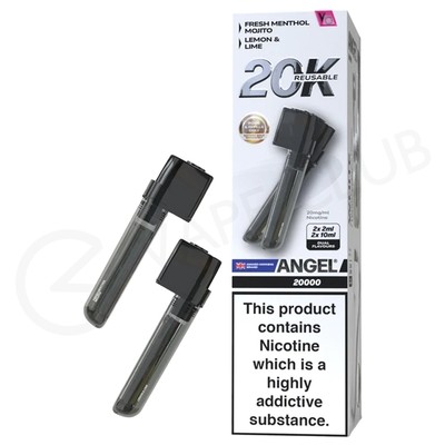 White Edition Vapes Bars Angel 20K Refill Pack