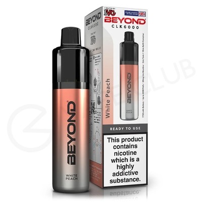 White Peach IVG Beyond CLK6000 Disposable Vape Kit