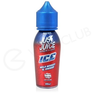 Wild Berries & Aniseed Shortfill E-Liquid by Just Juice Ice 50ml