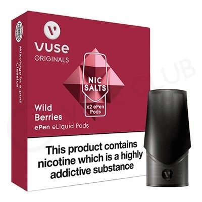 Wild Berries ePen Nic Salt Prefilled Vape Pod by Vuse
