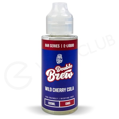 Wild Cherry Cola Shortfill E-Liquid by Double Brew Bar Series 100ml