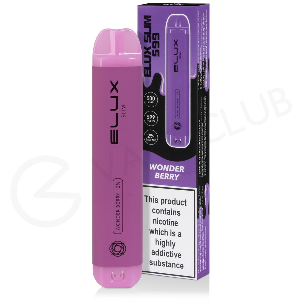 Wonder Berry Elux Slim Disposable Vape
