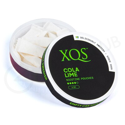 XQS Cola Lime Nicotine Pouches
