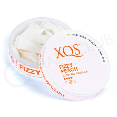 XQS Fizzy Peach Nicotine Pouches