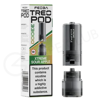Xtreme Sour Apple Feoba Treo 33K Refill Pack