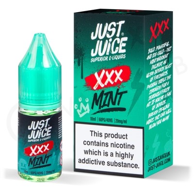 XXX Mint Nic Salt E-Liquid by Just Juice