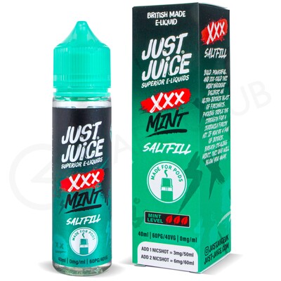 XXX Mint Saltfill E-Liquid by Just Juice Menthol 40ml