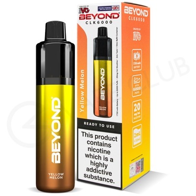 Yellow Melon IVG Beyond CLK6000 Disposable Vape Kit