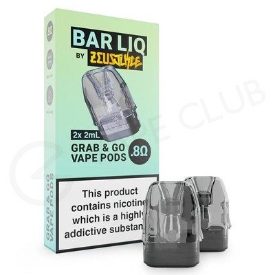 Zeus Juice Bar Liq Grab & Go Replacement Pods