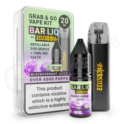 Zeus Juice Bar Liq Grab & Go Vape Kit